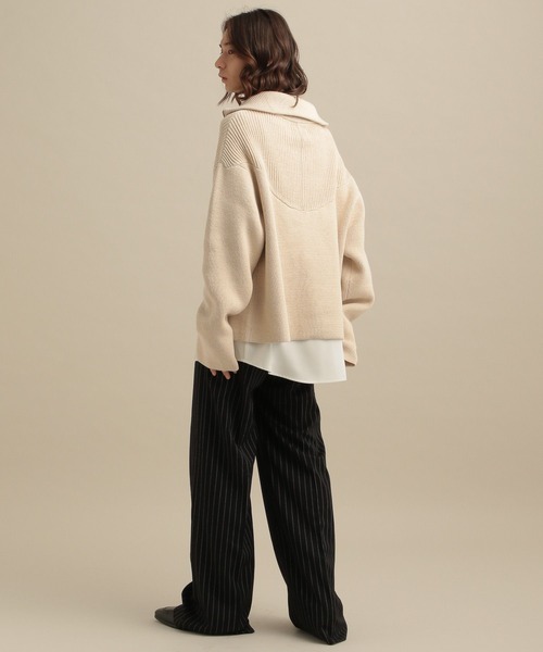 セーター ニット 「TASTE by Knit」Triple zip pullover メンズ レディース | TASTE by Knit | 19
