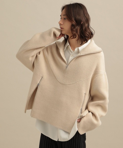 セーター ニット 「TASTE by Knit」Triple zip pullover メンズ レディース | TASTE by Knit | 20