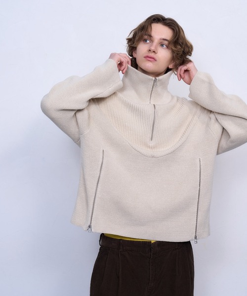 セーター ニット 「TASTE by Knit」Triple zip pullover メンズ レディース | TASTE by Knit | 07