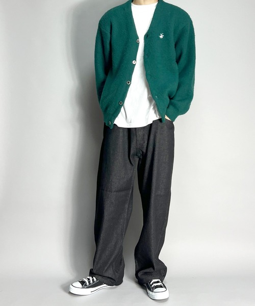 く*げ様 ルーズフィットワイドデニムパンツ 505ZX ルーズストレート デニムパンツ ジーンズ セットアップ