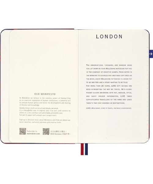 MOLESKINE（モレスキン） 手帳 LUXE x Moleskine「ロンドン・シティー