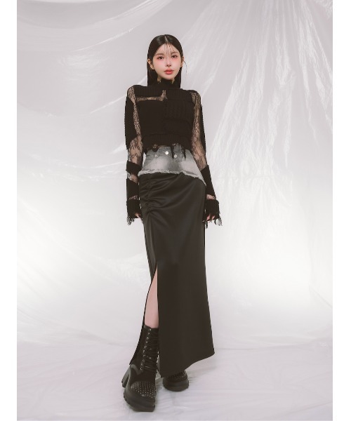 Darich（ダーリッチ） パッチワークデザイントップス レディース