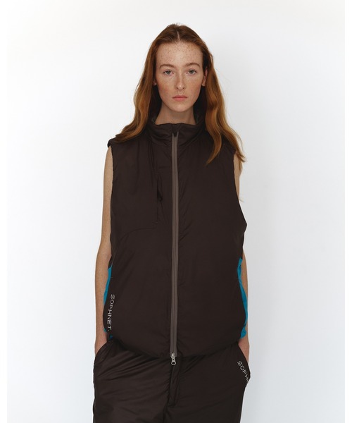 SOPHNET.（ソフネット） ベスト ジレ MICRO TAFFETA PUFFER VEST