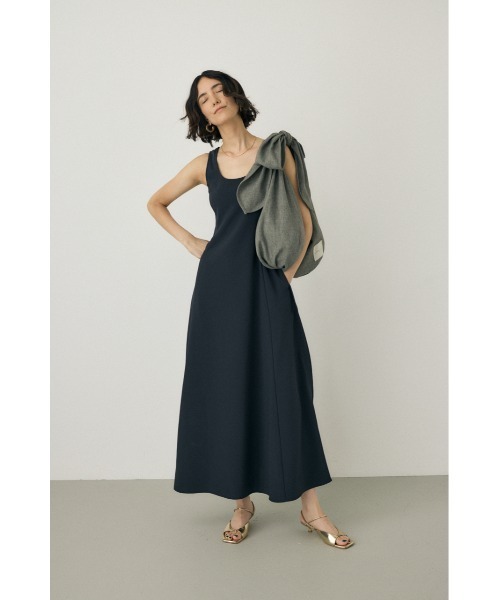 M_ 「M_」 ノースリーブワンピース FREE ダークネイビー レディース