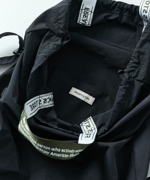 FREAK'S STORE ショルダーバッグ 限定展開 ロゴストラップ