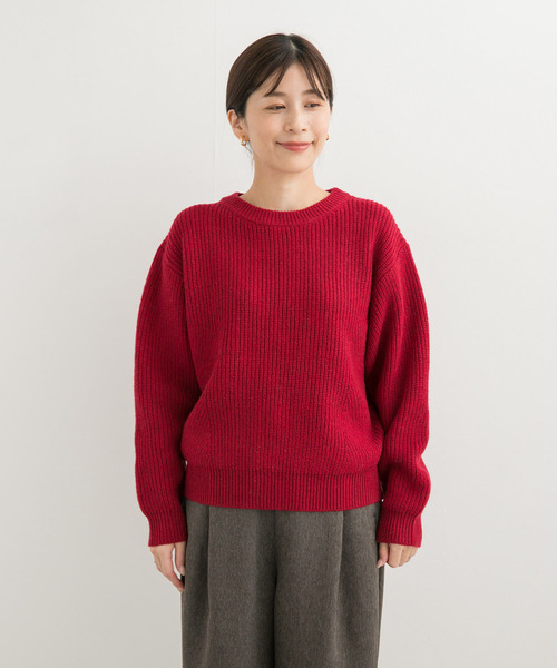 URBAN RESEARCH DOORS ニット セーター モンゴリアンウール