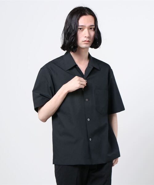 [BEAUTY&YOUTH UNITED ARROWS] рубашка с коротким рукавом X-LARGE серый мужской 