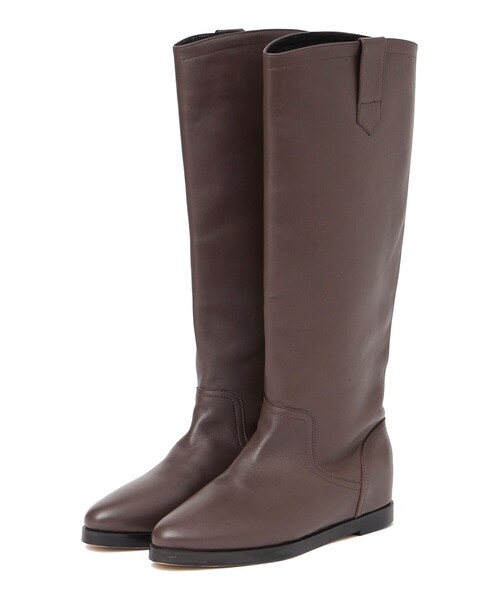 「FAEDA」 ロングブーツ 37 ブラウン レディース_画像4