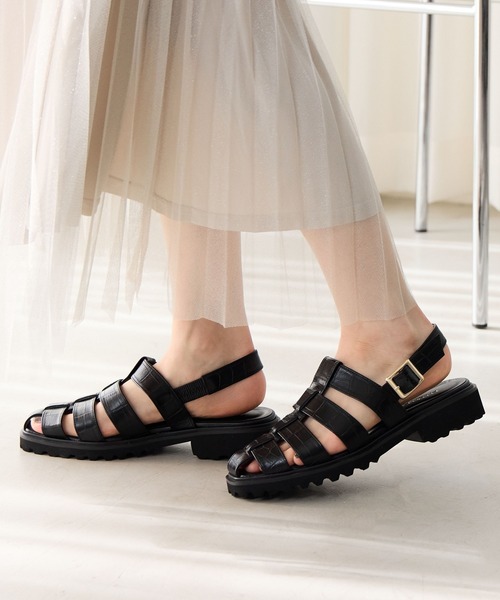 HIMIKO サンダル 「Made in Japan」「HIMIKO」トラックソールグルカ