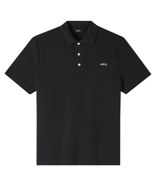 A.P.C. | アーペーセー ロングスリーブポロ グレー A.P.C. (アーペーセー) 別注 ロゴプリント スウェットライク