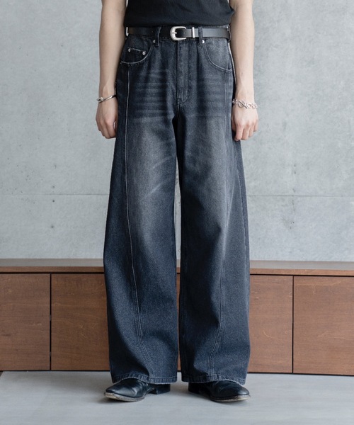 ☆関税/送料込み☆【DPJEANS】Poysonジーンズ プレミアムジーンズ テーパードストレート インディゴカラー