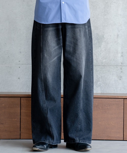 SINSS スイッチングオーバーデニム ブルー　Sサイズ SINSS ジーンズ Switching over denim / スイッチングオーバー