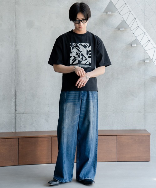SINSS スイッチングオーバーデニム ブルー　Sサイズ SINSS ジーンズ Switching over denim / スイッチングオーバー