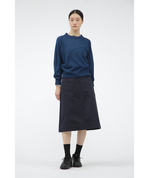 マーガレットハウエル COTTON POLYESTER TWILL スカート MARGARET HOWELL（マーガレットハウエル）の「COTTON POLYESTER