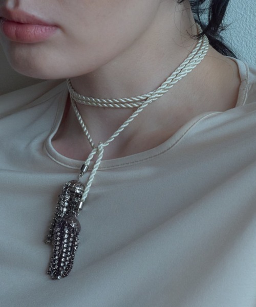 Grosse グロッセ タッセル フリンジ　ネックレス イヤーカフ セット Grosse グロッセ タッセル フリンジ ネックレス イヤーカフ セット