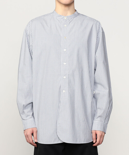 ORCIVAL シャツ | コットン バンドカラーシャツ MEN メンズ