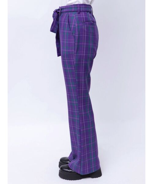 jouetie パンツ 「FRUITSZIPPER仲川瑠夏」フレアパンツ
