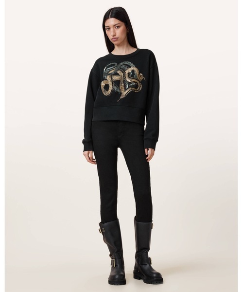 トレーナー スウェット SLITHA SEPARO SEQUIN SWEATSHIRT | SLITHA SEPARO スパンコール スウェットシャツ_3