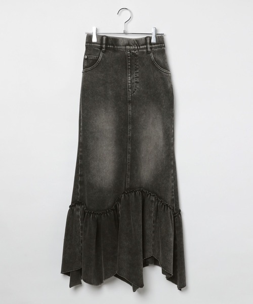 デニムティアードスカート デニムティアードスカート - ベルーナ【公式】