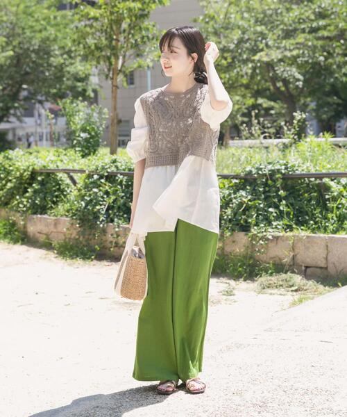 ITEMS URBANRESEARCH（アイテムズ アーバンリサーチ） ワイドパンツ