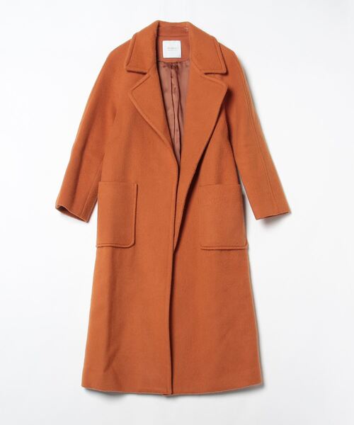 STUDIOUS（ステュディオス） チェスターコート 1 オレンジ レディース