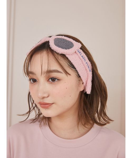 可愛いルームアイテム★【gelato pique】サングラス型ヘアバンド gelato pique ヘアバンド サングラスヘアバンド : ZOZOTOWN