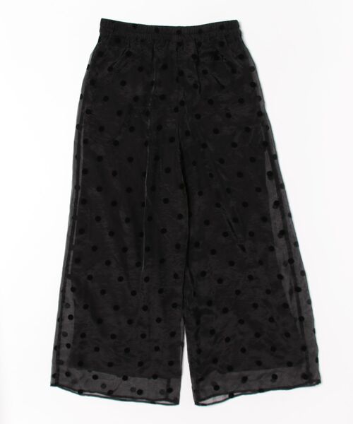 gready brilliant購入　 FAVORI ワイドパンツ Gready Brilliant パンツ ジョーゼットワイドパンツ レディース