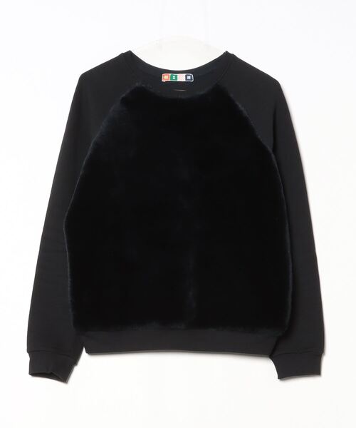 「MSGM」 スウェットカットソー S ブラック レディース