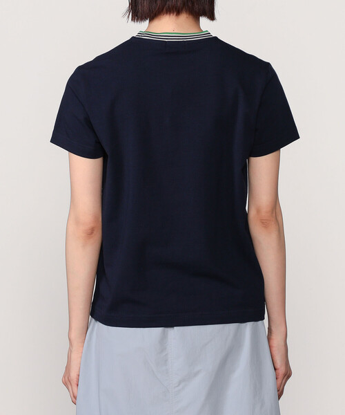 GYMPHLEX tシャツ Gymphlex | クルーネック ラインTシャツ WOMEN