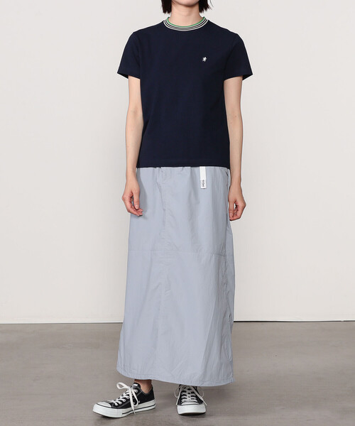 GYMPHLEX tシャツ Gymphlex | クルーネック ラインTシャツ WOMEN