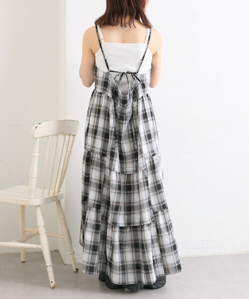 ♡新品タグ付き♡ ツハル 【5周年記念アイテム】キャミワンピース　オフ② WEB限定】肌見せキャミワンピース | OLIVE des OLIVE(オリーブ デ