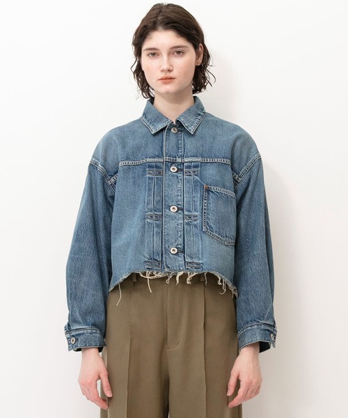 Johnbull（ジョンブル） デニムジャケット gジャン デニムフレイド