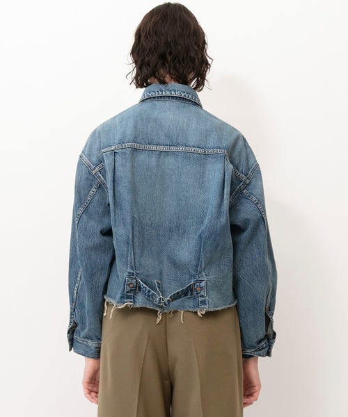 Johnbull（ジョンブル） デニムジャケット gジャン デニムフレイド