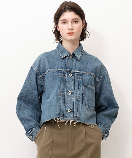 Johnbull（ジョンブル） デニムジャケット gジャン デニムフレイド