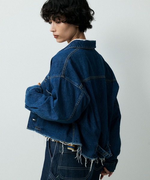 Johnbull（ジョンブル） デニムジャケット gジャン デニムフレイド