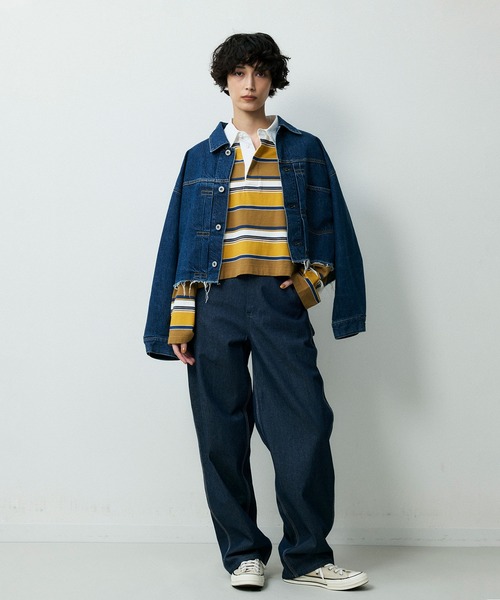 Johnbull（ジョンブル） デニムジャケット gジャン デニムフレイド