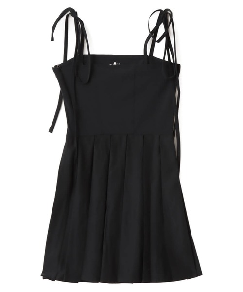 adidas ワンピース RIBBON PLEATED MINI DRESS / アディダス
