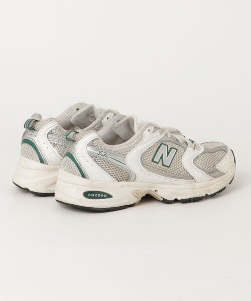 [New Balance] low cut спортивные туфли 24.0cm белый мужской 