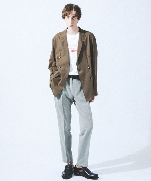 タグ付 未使用 DSQUARED2 ダブル テーラードジャケット XL 春夏用 DESIGNWORKS ジャケット テーラードジャケット 「超軽量」シアー