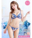 ランジェリー ブラジャー ショーツセット 「3...の詳細画像1