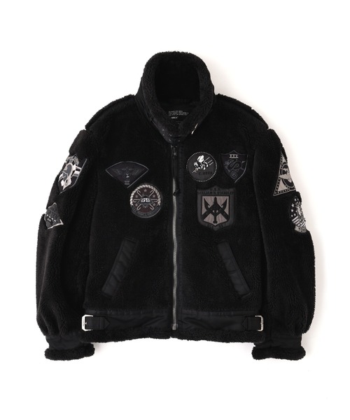 アヴィレックスレトロボア B-3ジャケット TOP GUNブラック AVIREX｜RETRO BOA B-3 TOPGUN | Rakuten Fashion(楽天