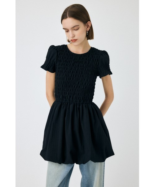 MOUSSY（マウジー） ワンピース GATHER BALLOON ミニドレス : ZOZOTOWN