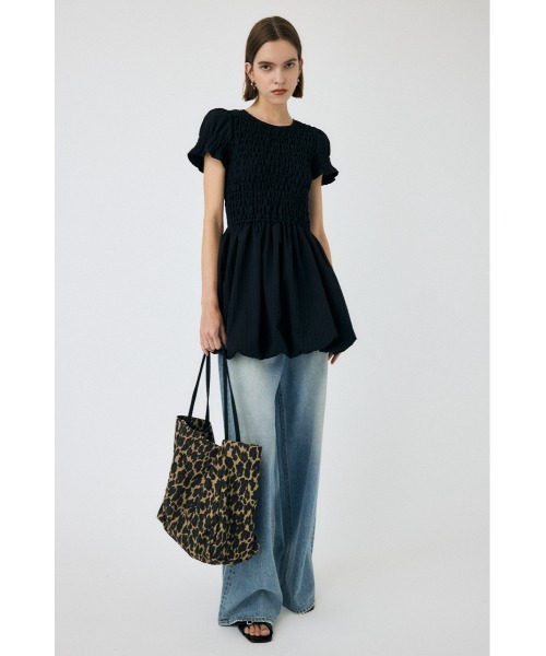 MOUSSY ワンピース GATHER BALLOON ミニドレス : ZOZOTOWN Yahoo