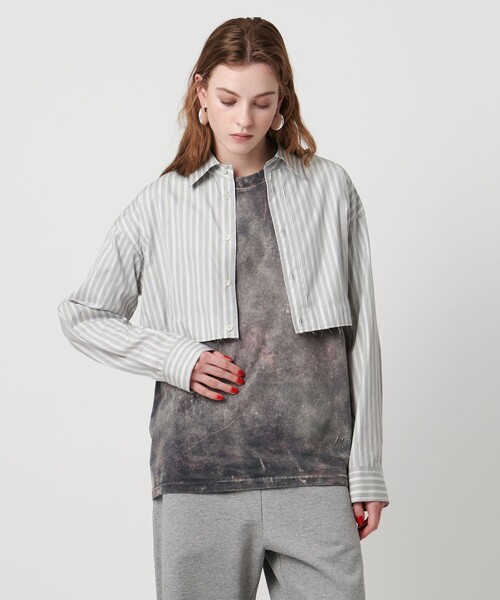 ASTRAET（アストラット） ブラウス シャツ 「ASTRAET」ストライプ