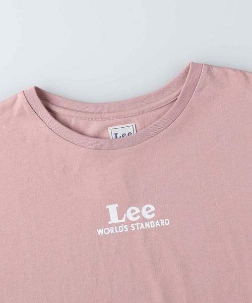 「Lee」 ドルマンスリーブカットソー L ピンク レディース