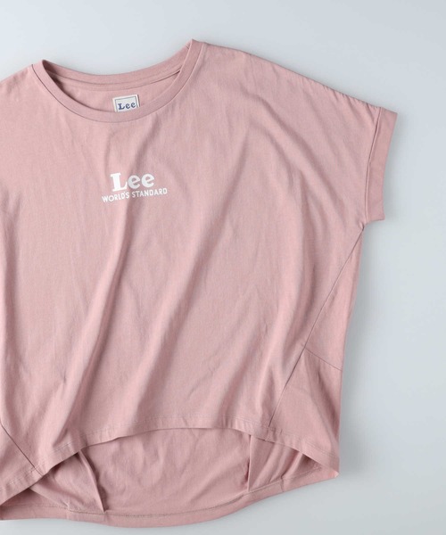 「Lee」 ドルマンスリーブカットソー L ピンク レディース