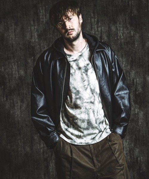 NO ID.（ノーアイディー） パーカー 「NO ID.」Fraise High-Neck Zip