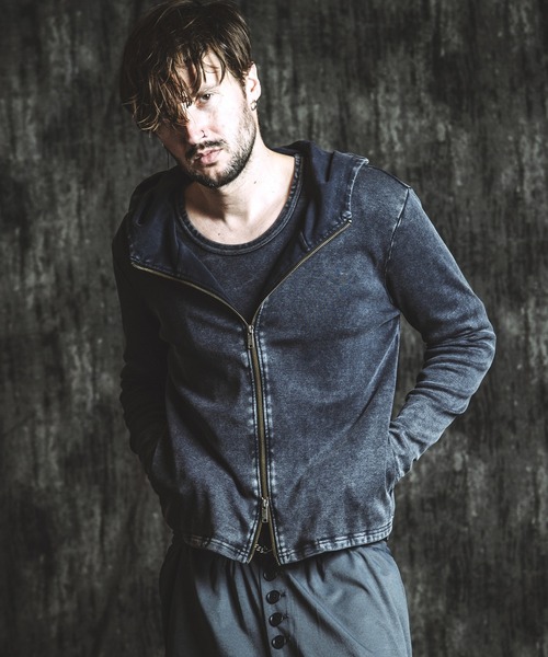 NO ID.（ノーアイディー） パーカー 「NO ID.」Fraise High-Neck Zip