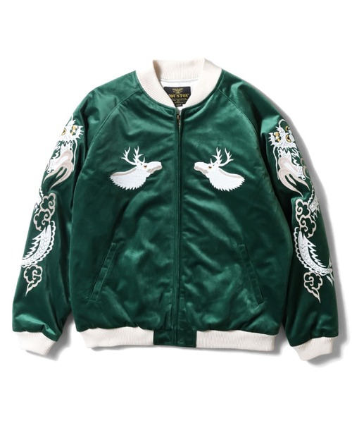 別珍 スカジャン HOUSTON スカジャン 別珍スカジャン(DEER) メンズ レディース