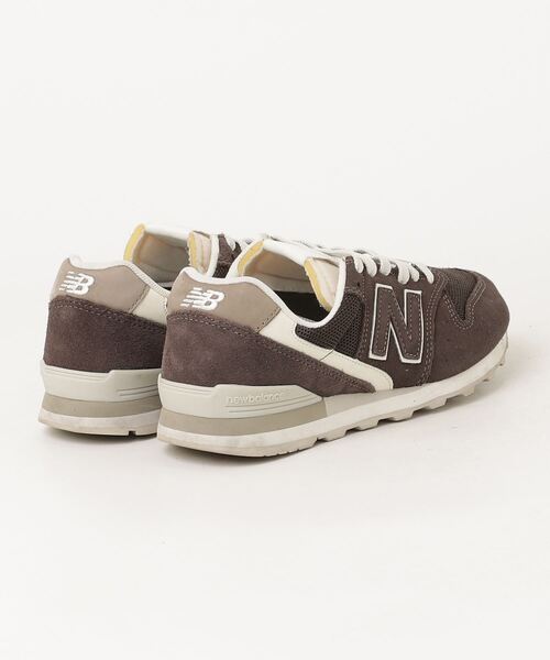 [New Balance] low cut спортивные туфли 24.5cm Brown женский 